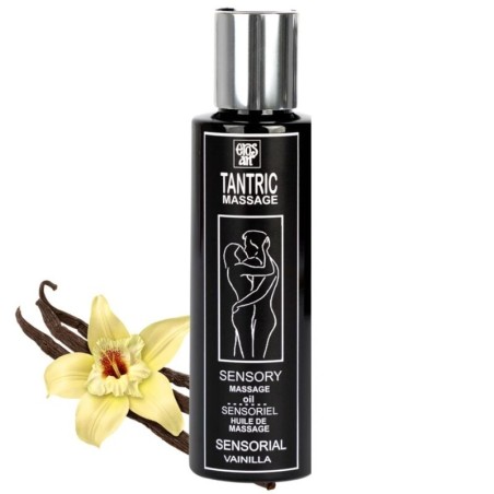huile de massage tantrique naturelle et vanille aphrodisiaque 100 ml