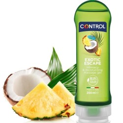 2 en 1 massage & plaisir exotique 200 ml