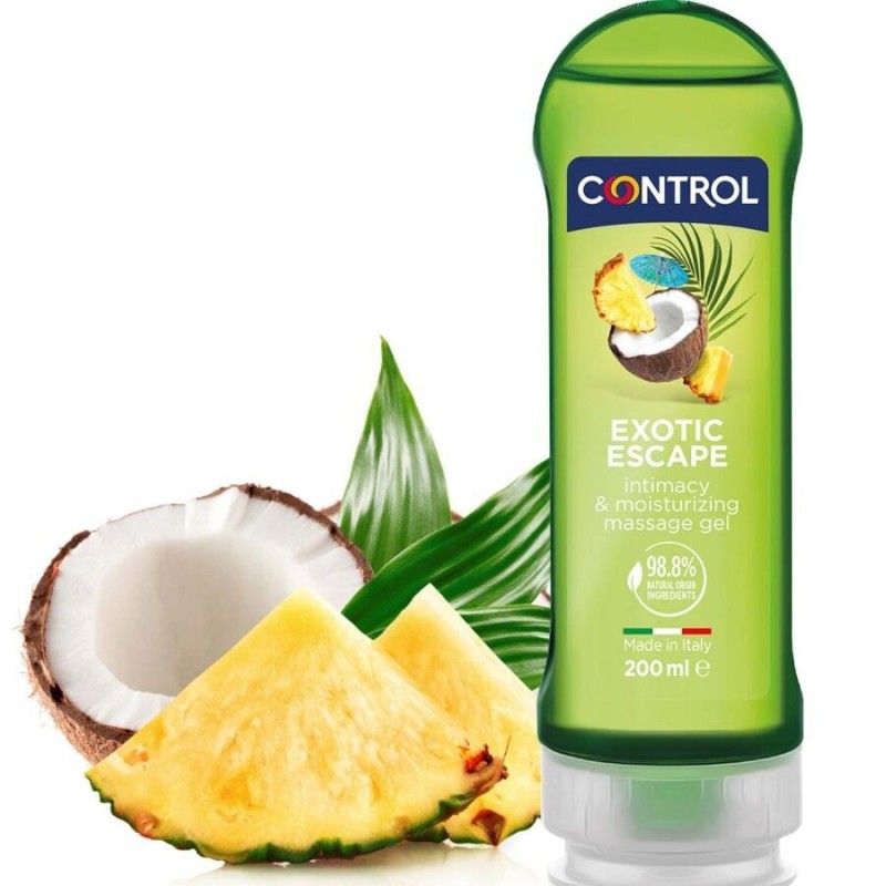 2 en 1 massage & plaisir exotique 200 ml 2 en 1 massage & plaisir exotique 200 ml