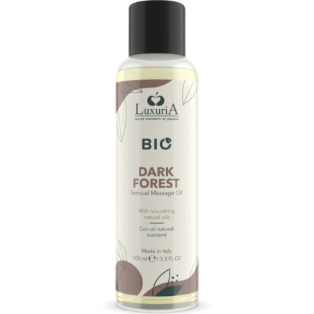 huile de massage bio forêt noire 100 ml
