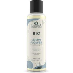 huile de massage bio fleur des neiges 100 ml