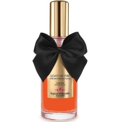 huile de massage effet chaleur arôme fraise