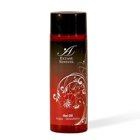 huile stimulante chaleur fraise 100 ml