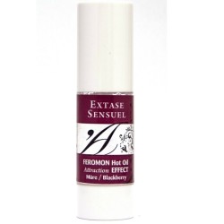 huile de massage effet chauffant aux phéromones de mûre 30 ml
