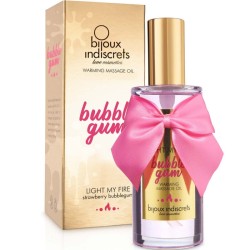 indiscrets huile de massage light my fire effet chaleur saveur gomme