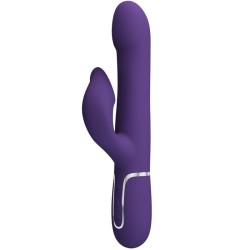 zalin perles vibrateur lapin 4 en 1 violet