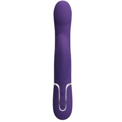 zalin perles vibrateur lapin 4 en 1 violet