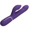 zalin perles vibrateur lapin 4 en 1 violet