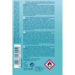 mousse crème de massage ondes sensuelles 125 ml