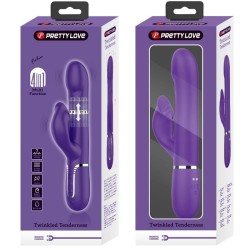 zalin perles vibrateur lapin 4 en 1 violet