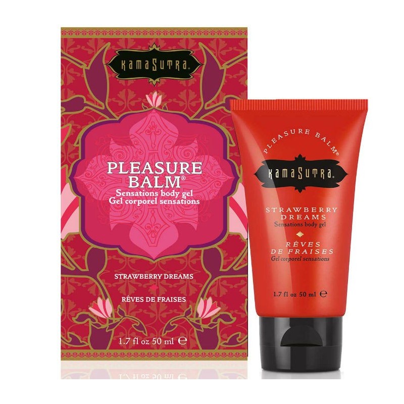 baume de plaisir stimulant saveur rêves de fraise 50ml baume de plaisir stimulant saveur rêves de fraise 50ml