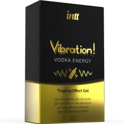 puissant gel vibrant liquide stimulant intime vodka 15ml