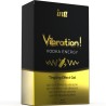 puissant gel vibrant liquide stimulant intime vodka 15ml