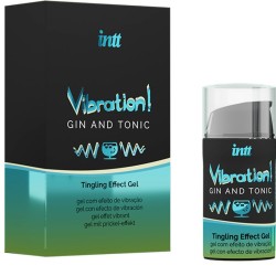 gel vibrateur liquide puissant stimulant intime gin & tonic 15ml