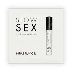 slow sex gel stimulant pour nipple nipple play gel monodose