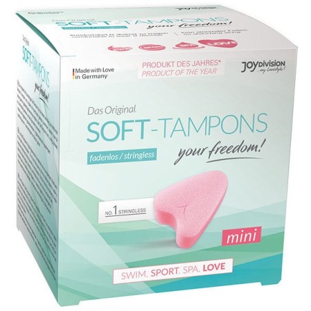 original soft-tampons mini 3 uds