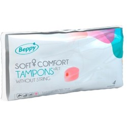 tampons soft confort humide 4 unités