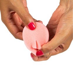 tampon éponge vaginale lubrifiée - 3 unités