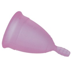 coupe menstruelle rose - taille l