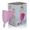 coupe menstruelle rose - taille l