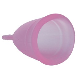 coupe menstruelle rose - taille l