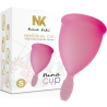 coupe menstruelle rose - taille s