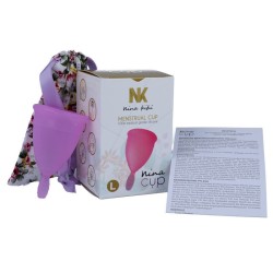 coupe menstruelle violet - taille l