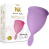 coupe menstruelle violet - taille l