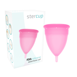 coupe menstruelle en silicone fda rose - taille l
