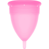 coupe menstruelle en silicone fda rose - taille l