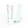 coupe menstruelle en silicone fda aigue-marine - taille l