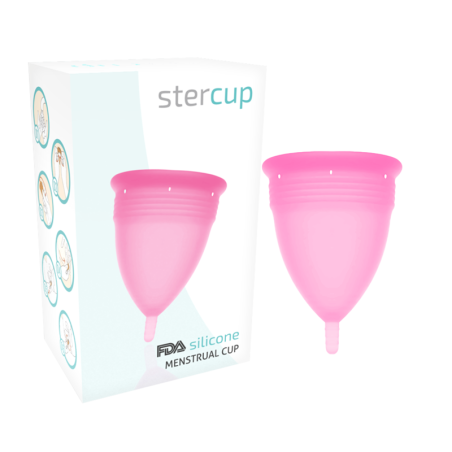 coupe menstruelle en silicone fda rose - taille s