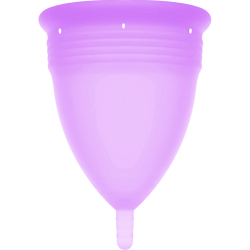coupe menstruelle en silicone fda lilas - taille s