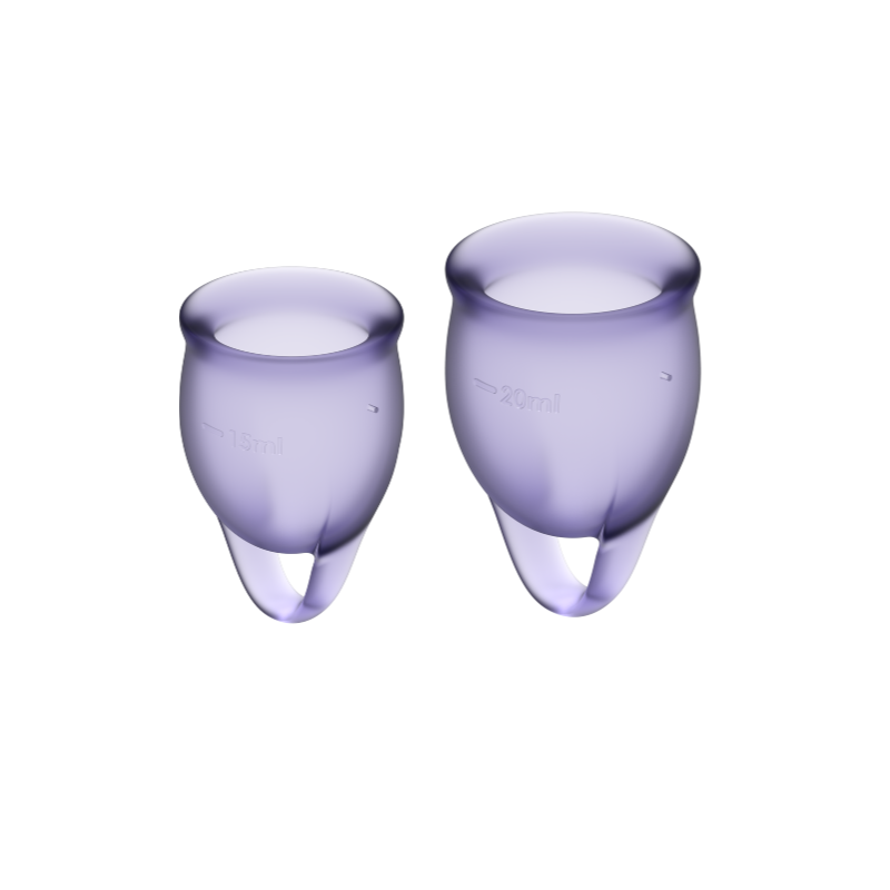 coupe menstruelle feel confident violet 15 + 20 ml coupe menstruelle feel confident violet 15 + 20 ml