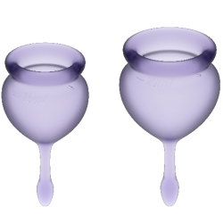 coupe menstruelle feel good violet 15 + 20 ml