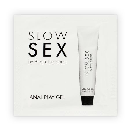 slow sex anal play gel de stimulation anale unique dose