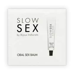 slow sex baume pour sexe oral monodose