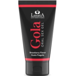 gel sexuel oral saveur fraise 50 ml
