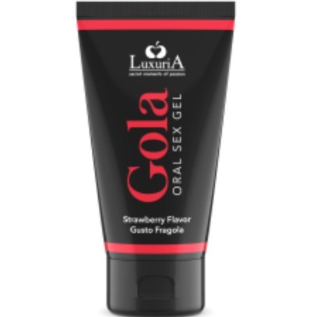 gel sexuel oral saveur fraise 50 ml