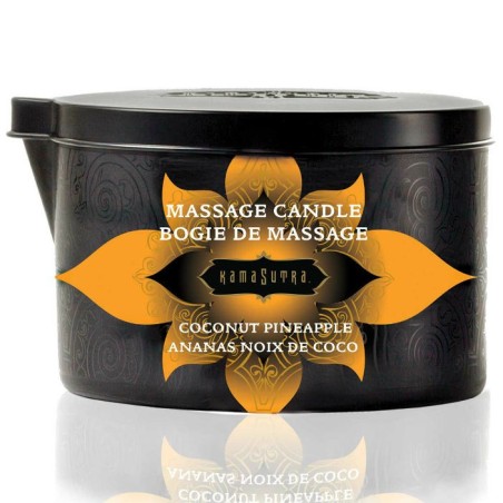 bougie de massage coco et ananas 170gr