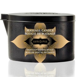 bougie de massage vanille et bois de santal 170 gr