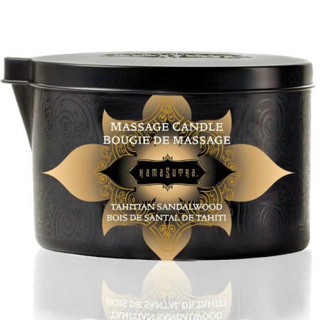 bougie de massage vanille et bois de santal 170 gr