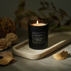 bougie de massage luxe jasmin & lily
