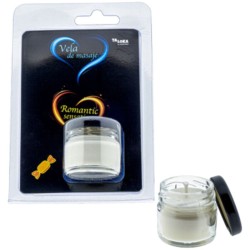 bougie de massage caramel