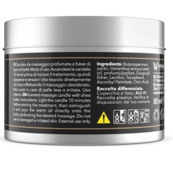 bougie de massage au chocolat