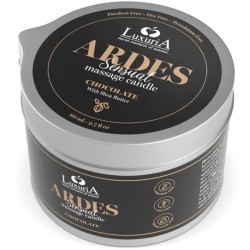 bougie de massage au chocolat