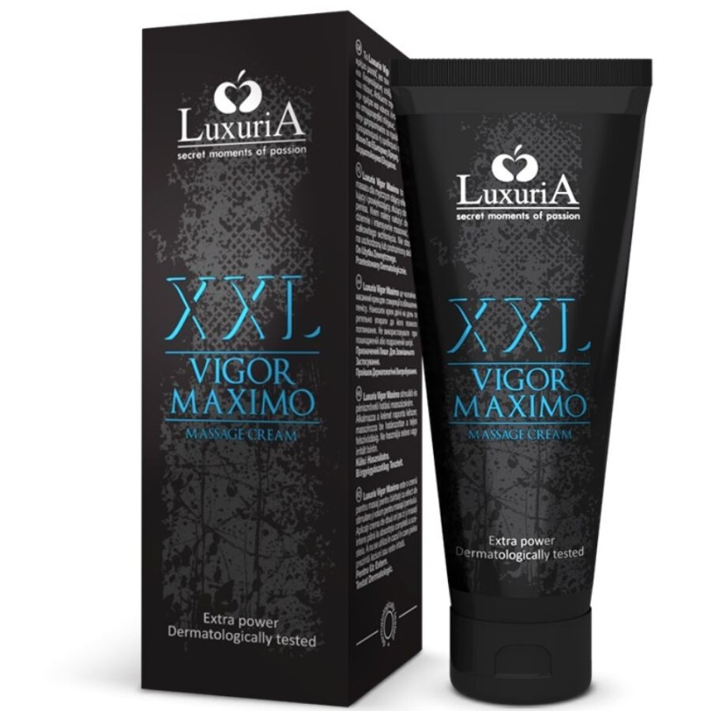 crème de massage xxl vigor maximo 75 ml crème de massage xxl vigor maximo 75 ml