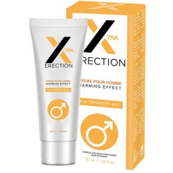 x erection crème dérection effet chaleur 40 ml