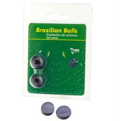 gel intime 2 boules brésiliennes baies