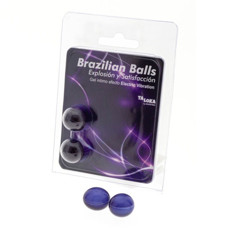 2 balles brésiliennes effet vibrant électrique gel excitant 2 balles brésiliennes effet vibrant électrique gel excitant